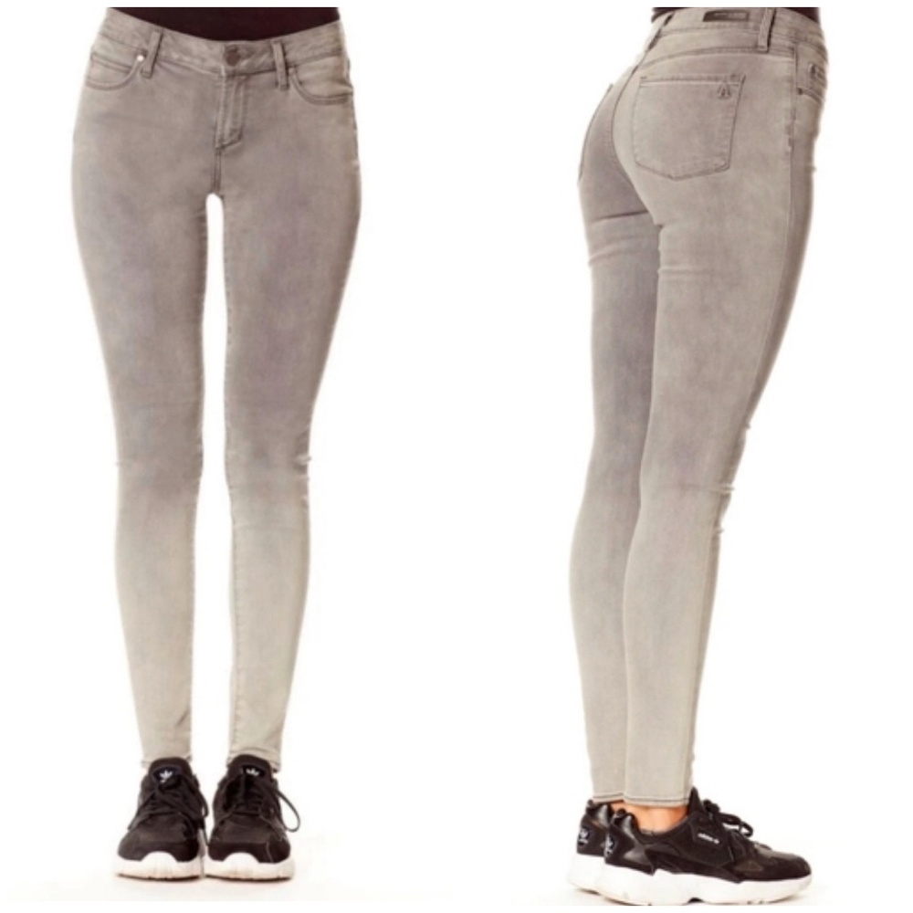 NWT Articles of Society Gray Skinny Ankle Jeans Size 27 Waist Rise 9" - Picture 8 of 8
